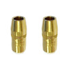 XTRweld Centerfire Nozzle,  5/8", 1/8" Recess, Brass, 2/Pack