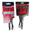 09 in Pliers, C, Locking, S-Pad, Steel Black Nickel Chrome