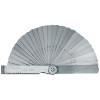 General Tools 230 Straight Leaf Feeler Gauge, 26 Leafs, 3 in L x 1/2 in W,  0.0015 in to 0.025 in Leaf Thickness