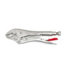 Locking Pliers, Nickel Plated, Alloy Steel, 10 Inch, Curved