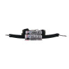 GUNK R722B Hold-Zit Rubber Tie-Down Strap, Hooks, 3/4 in W, 22 in L, 120 lb Load Cap