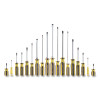 Stanley 66520A 100 Plus Combination Screwdriver Set, 18 Pcs, Phillips/Slotted