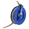 Hose Reel, SW, 1/4 Inch ID, 75 ft Hose L, Steel, Spring