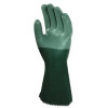 Ansell 103630 AlphaTec 08-354 Neoprene Dipped Gloves, Rough Finish, Size 10, Green