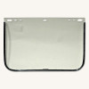 Anchor Brand 8040BCL Visor, Clear, Aluminum Bound, 12 in L x 8 in H, For Jackson Safety Head Gear/Cap Adaptors