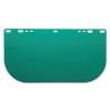 Jackson Safety 29100 F20 Polycarbonate Faceshield, 8154LB, Uncoated, Dark Green, E Shape, Unbound, 15.5 in L x 8 in H