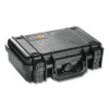 Pelican 1170001110 Protector Case, 0.12 ft, 11.64 in L x 8.34 in W x 3.78 in H, Black, no Foam
