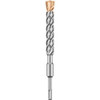 DeWalt Carbide drilling, 1" x 16" x 18" Rock Carbide(TM) 4 Cutter SDS+ Hammer Bit