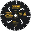 DeWalt Circular Saw Blades, Construction 7-1/4" 20T Pressure Treated/Wet Lumber