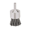 DeWalt Wire Wheel, 1" x 1/4" HP .020 Carbon Knot Wire End Brush Bulk