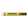 Markal 80420 Paintstik Original B Solid Paint Marker, 3/8 in dia, 4-3/4 in L, White