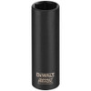 DeWalt Screw Driving, 3/4" Deep Impact Ready Socket 1/2" Drive