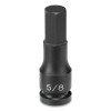 Grey Pneumatic 2912F Impact Driver, 1/2 in Drive, SAE, 3/8 in Size, 2.95 in OAL, Hex