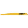DeWalt Recip Blades, 9" 6TPI Taper Back Bi-Metal Reciprocating Saw Blade (5 Pack)