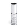 Socket, 3/8 Inch Drive, 13 MM, 6 Point, Full Polish Chrome