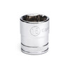 Socket, 3/8 Inch Drive, 6 Point, Full Polish Chrome, 16 MM
