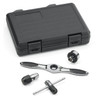 Tap & Die Set, 12 Inch OAL, 3 Inch OAH, 3 Inch OAW, 5 Piece