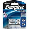 Energizer Ultimate Lithium Batteries, Size AAA, 2 per pack, 24 packs per case