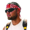 Ergodyne 12305 Chill-Its 6700 Evaporative Cooling Bandana, Headband, 36.5 in L, Red Western