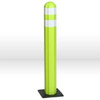 BARRICADES & DELINEATORS, Poly Guide-Post Delineator, Lime w/Reflective
