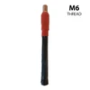 TIP-C Brush 3 pack. M6 threaded long rigid circular brush to suit Plus unit.