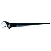Klein Tools 3239 Adjustable Head Construction Wrench 16 Inch 1-1/2 Inch Opening Black Oxide