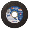 Weiler 58130 Tiger INOX Ultracut Thin Cutting Wheel, 4-1/2 in dia, 1 mm Thick, 7/8 in Arbor, 60 Grit