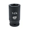 Impact Socket, 3/4 Inch Drive, 6 Point, 1-9/16 Inch
