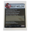 Best Welds 901-932-107-10 Glass Filter Plate Shade 10 4-1/2 Inch x 5-1/4 Inch Green