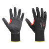 PIP 21-1515B CoreShield A1 Cut Resistant Glove 15G Black Nylon Foam Nitrile Coated Size 8 Medium