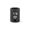 Impact Socket, 1/4 Inch Drive, 7/16 Inch, 6 Point