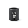 Impact Socket, 1/4 Inch Drive, 9/16 Inch, 6 Point