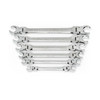 Flex Head Flare Nut Wrench Set, Full Polish Chrome, Metric