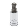 Bit Socket, 3/8 Inch Drive, Ball Hex, 0.906 Inch, 10 MM