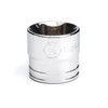 Socket, 3/8 Inch Drive, 6 Point, 7/8 Inch, SAE, Alloy Steel