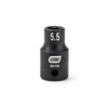 Impact Socket, 1/4 Inch Drive, 5.5MM, 6 Point