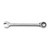 Combination Open End Ratcheting Wrench, 12MM, 12 Point