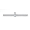 Sliding T-Handle, 1/2 Inch Drive, Full Polish Chrome