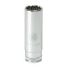Socket, 3/8 Inch Drive, 12 Point, 19 MM, Full Polish Chrome