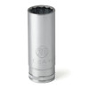 Socket, 1/2 Inch Drive, 12 Point, 12 MM, Full Polish Chrome