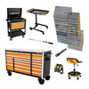 Mechanics Tool Set, 1268 pieces, MEGAMOD, Full Polish Chrome