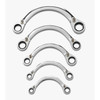 Half Moon Reversible Ratcheting Wrench Set, 12 Point, 5, 72