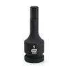 Impact Bit Socket, 1/2 Inch Drive, Hex, 9 MM, Standard