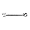 Combination Open End Ratcheting Wrench, 17MM, 12 Point