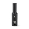 Impact Socket, 1/4 Inch Drive, 6 Point, 5MM