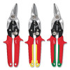 Milwaukee Tool 48-22-4563 3 Piece Aviation Snip Set, 1.5 in Cutting Length, Left/Right/Straight