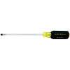 Klein Tools 6016 Cabinet-Tip Cushion-Grip Screwdriver, 3/16 in, 9 3/4 in Overall L