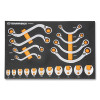 GearWrench GWMSSRWSAE ModSet Specialty Ratcheting Wrench Set 19 Piece SAE
