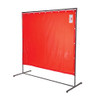 Welding Curtain Frame, Steel Tube, Black