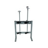Gas Cylinder Mobile Stand, 2 Cylinder Capacity, Steel, Gray